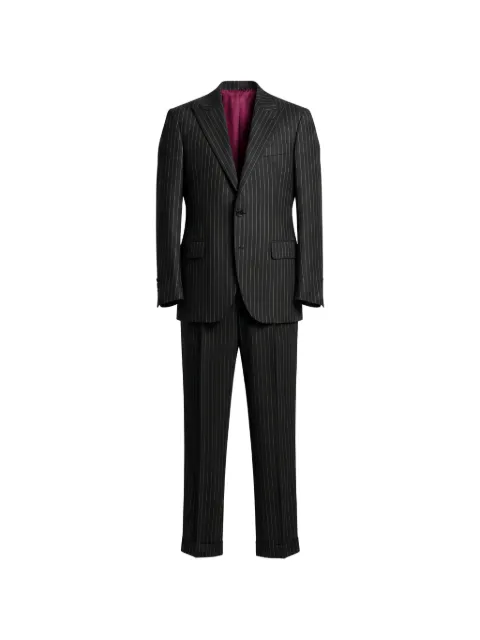 Brunello Cucinelli pinstripe-pattern single-breasted suit