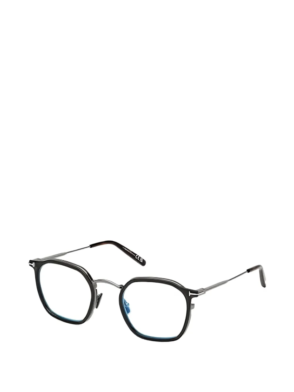 TOM FORD Eyewear round-frame glasses - Grigio