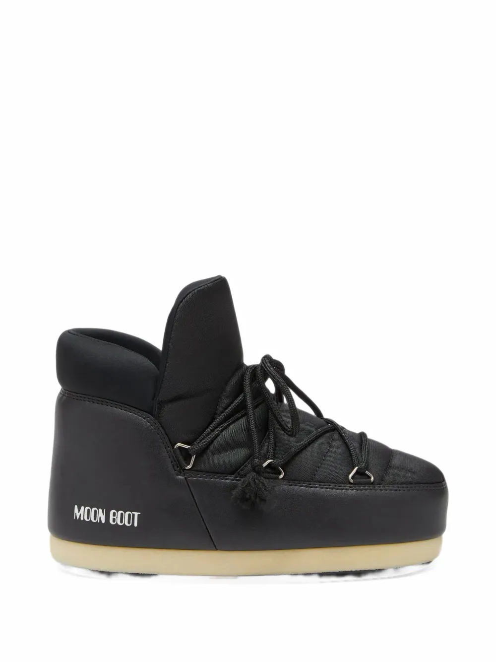 Moon Boot Evx black nylon pumps