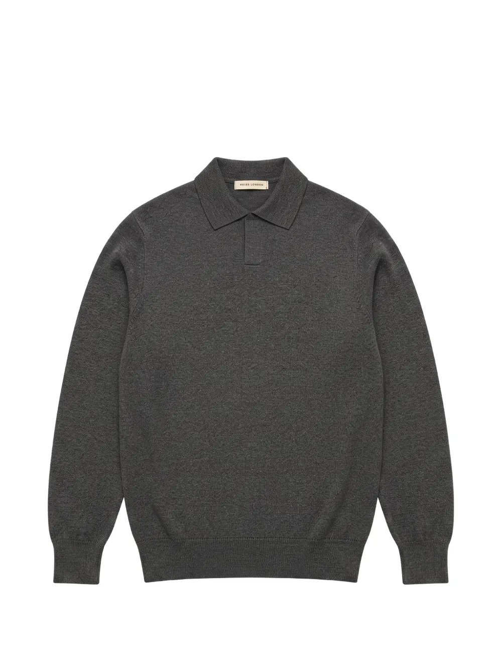 Brunello Cucinelli polo-collar sweater Grijs