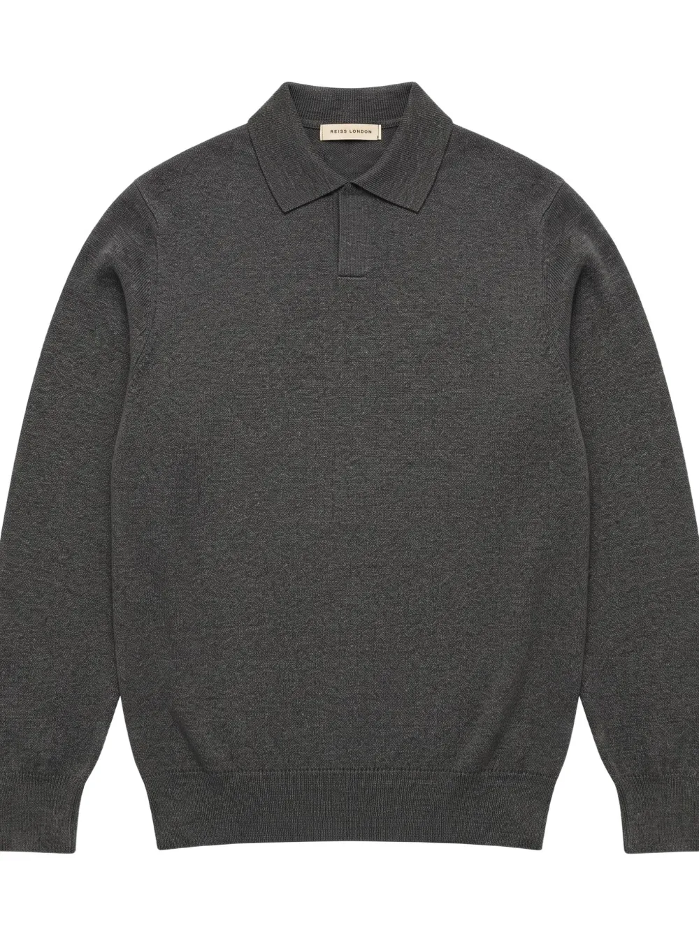 Brunello Cucinelli polo-collar sweater Grijs