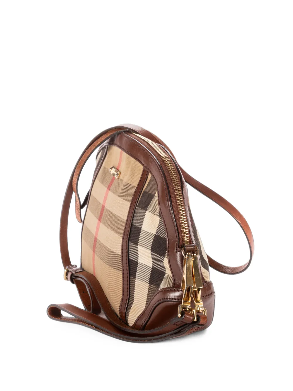 Burberry Pre-Owned Orchard House Check shoulder bag - Neutrals