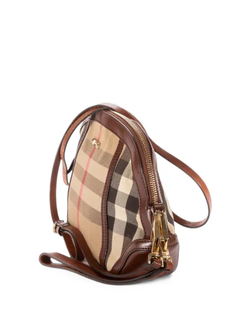 Burberry Pre-Owned Orchard House Check shoulder bag