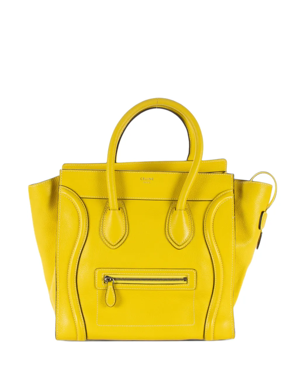 Celine Pre-Owned mini Luggage tote bag - Giallo