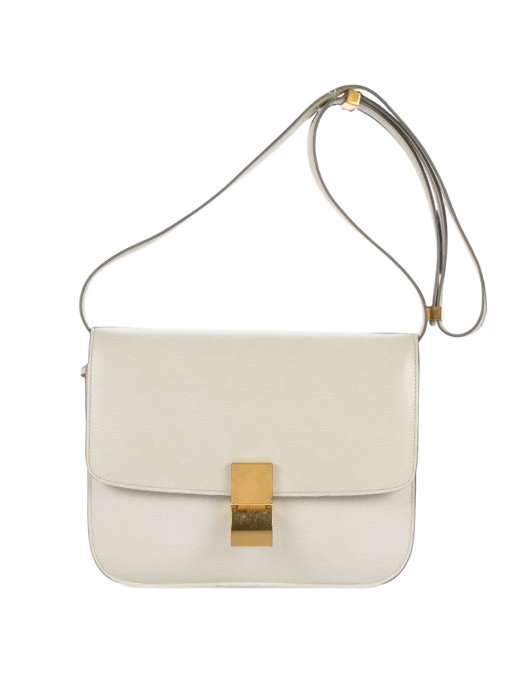 Celine Pre-Owned medium Classic Box shoulder bag - Nude