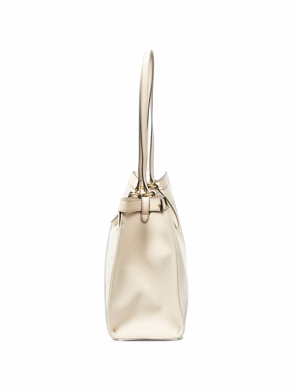 Fendi Pre-Owned Peekaboo X-Tote embossed tote bag Beige