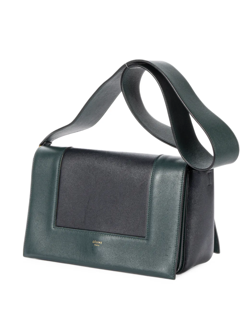 Celine Pre-Owned medium Frame shoulder bag - Verde
