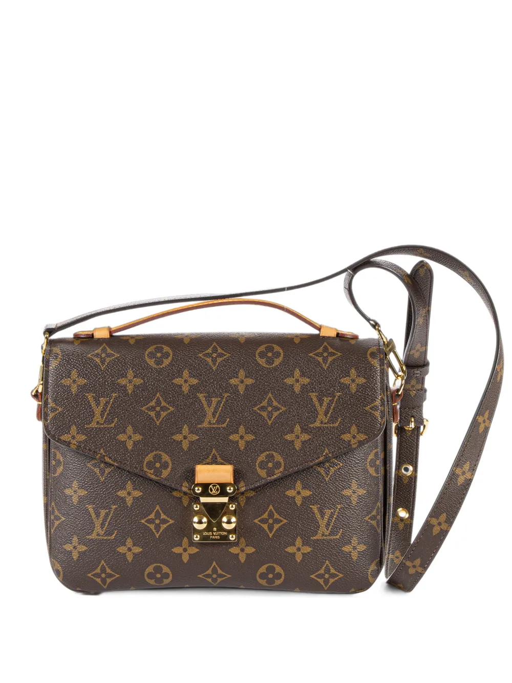 Louis Vuitton Pre-Owned Pochette Metis Monogram shoulder bag - Brown