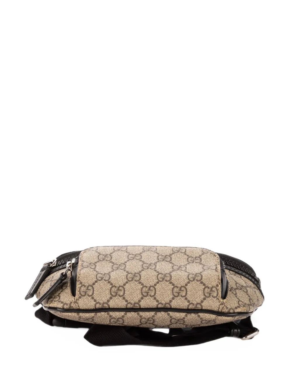 Gucci Pre-Owned Supreme Canvas front pocket belt bag - Toni neutri