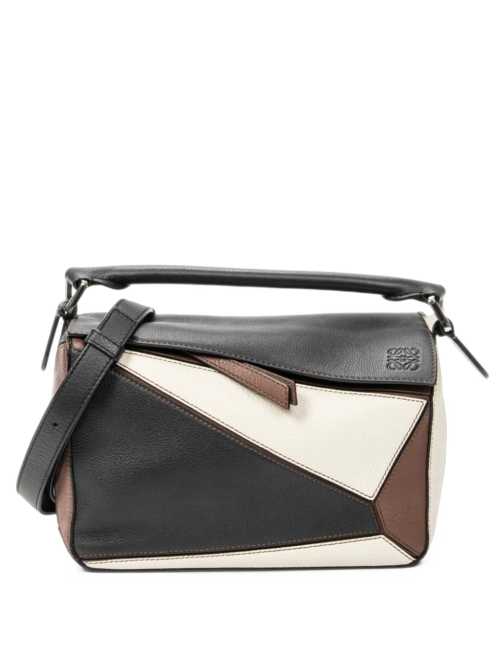 Loewe Pre-Owned small Puzzle tote bag - Nero