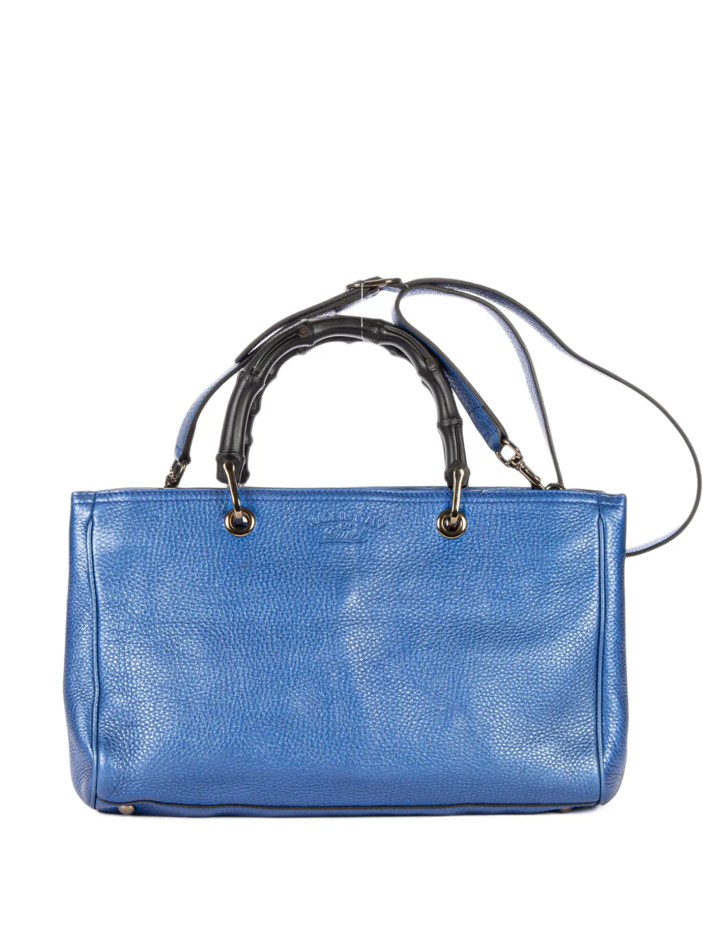 Gucci Pre-Owned medium Bamboo Daily tote bag - Blu