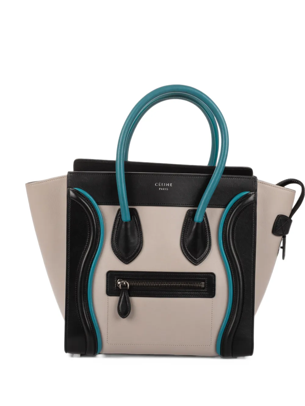 Celine Pre-Owned micro Luggage tote bag - Grey