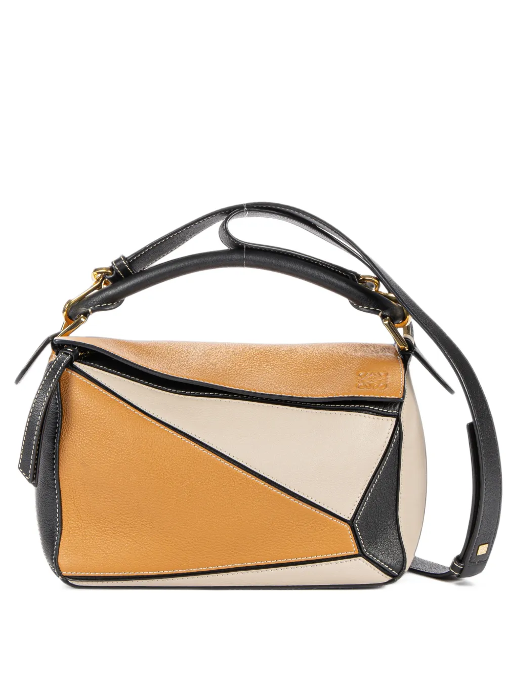 Loewe Pre-Owned Puzzle shoulder bag - Nude