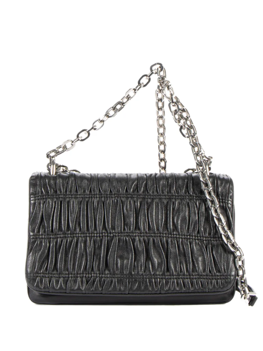 Prada Pre-Owned small gaufre cross body bag - Nero