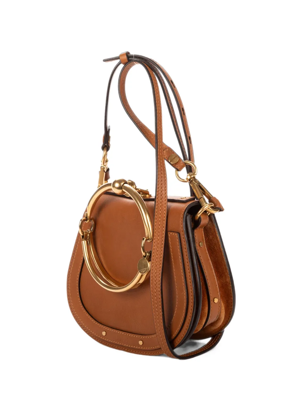 Chloé Pre-Owned Nile Bracelet shoulder bag - Braun