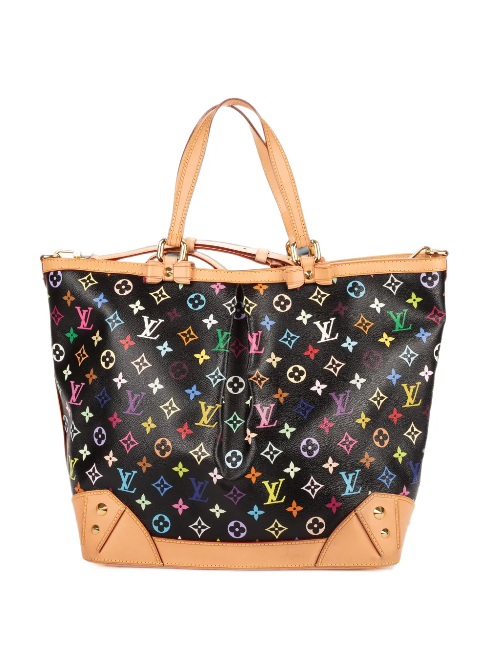 Louis Vuitton Pre-Owned x Takashi Murakami GM Sharleen Monogram Multicolour tote bag - Black