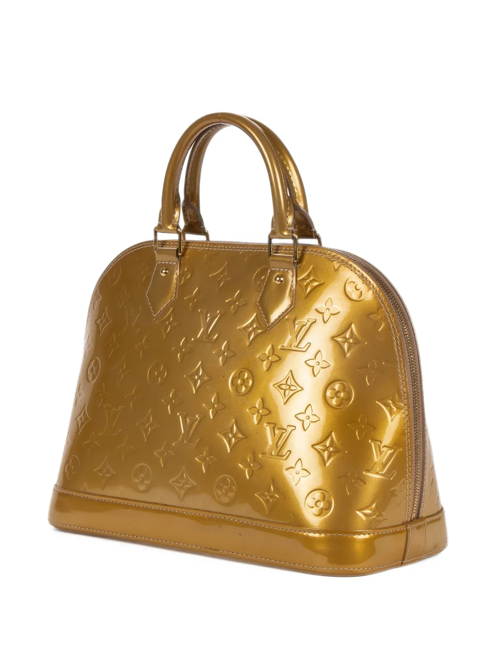 Louis Vuitton Pre-Owned PM Alma Monogram Vernis tote bag Goud