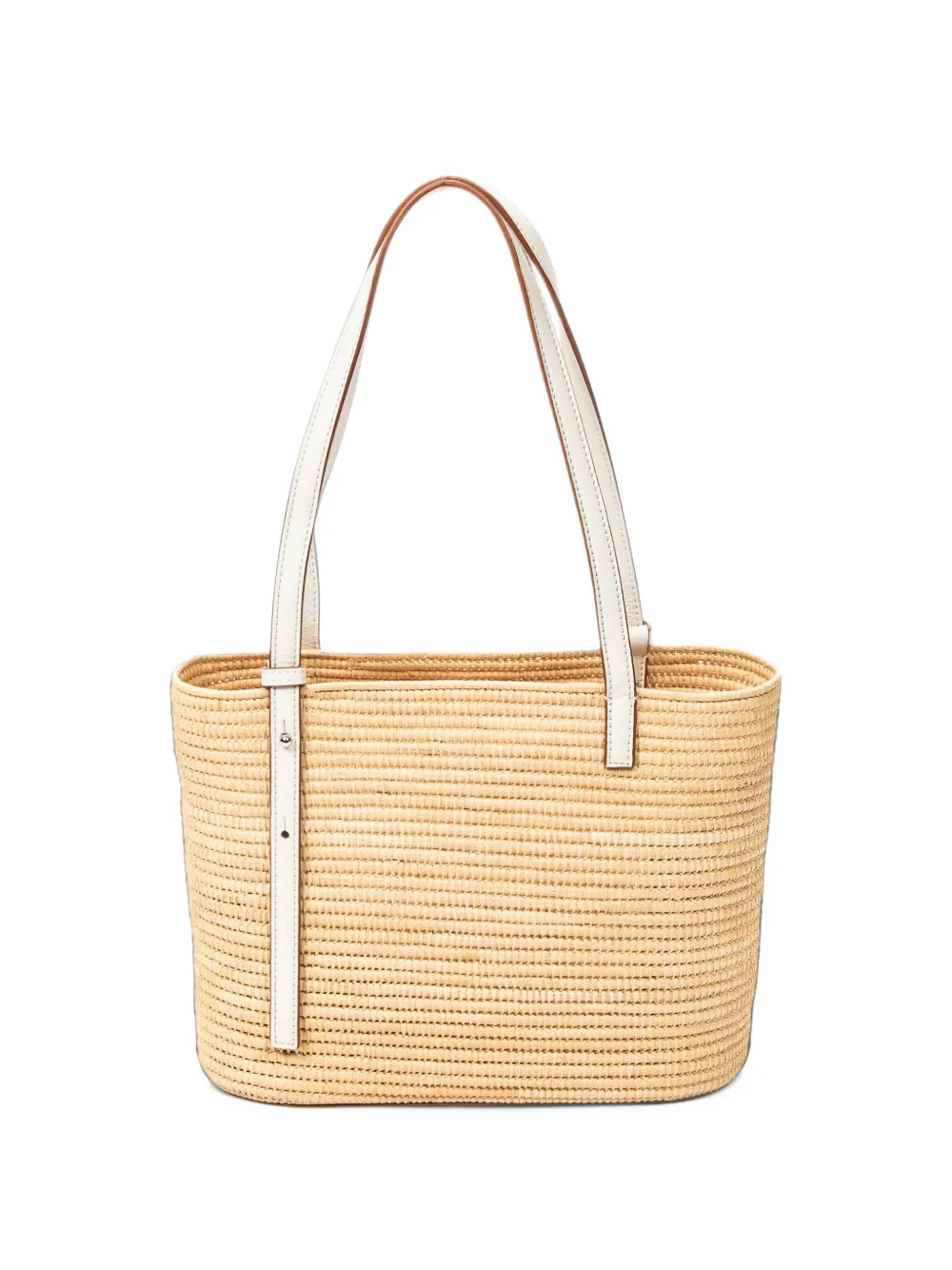 Loewe Pre-Owned small Square Basket tote shoulder bag - Nude