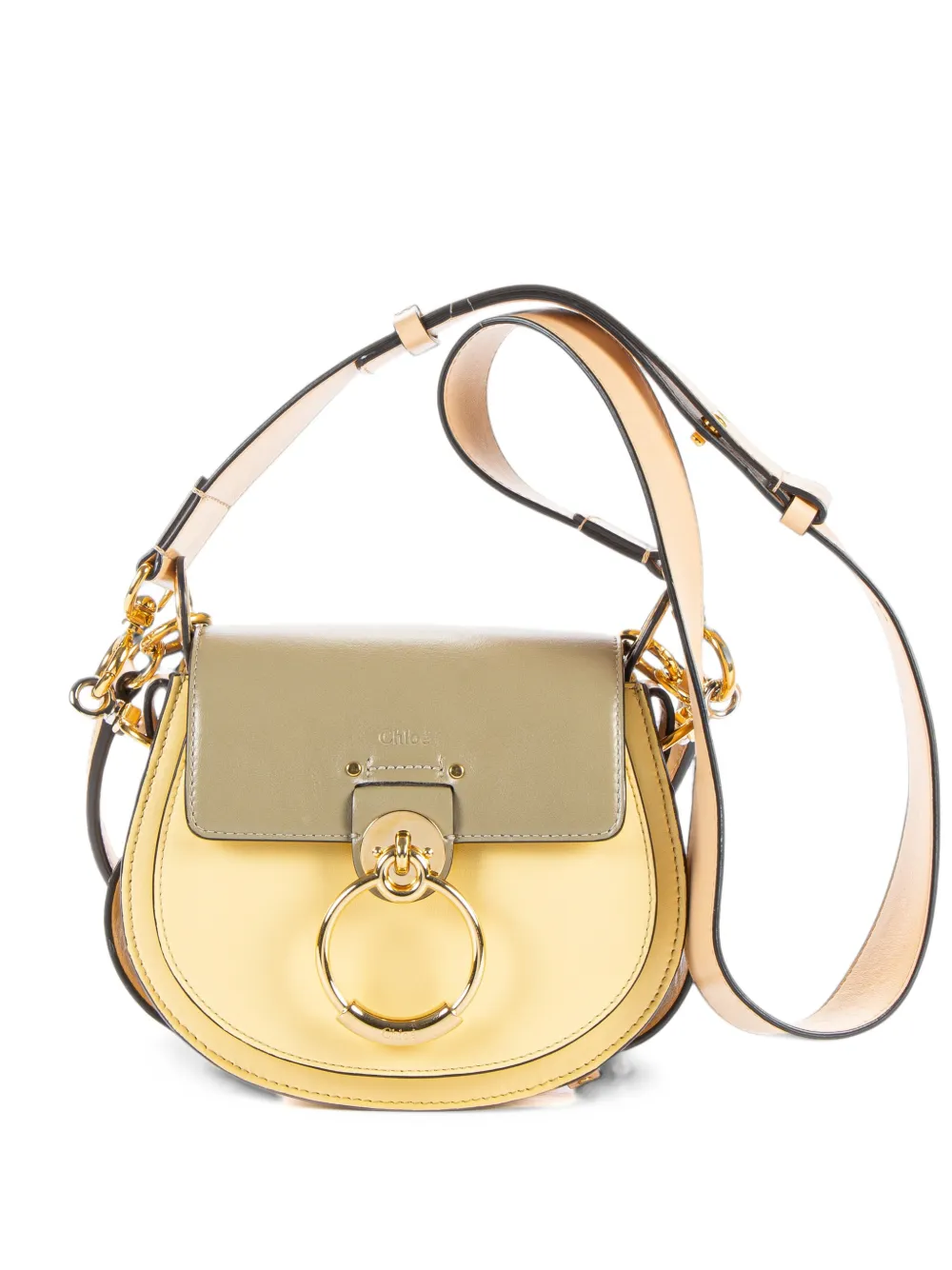 Chloé Pre-Owned small Tess shoulder bag - Gelb