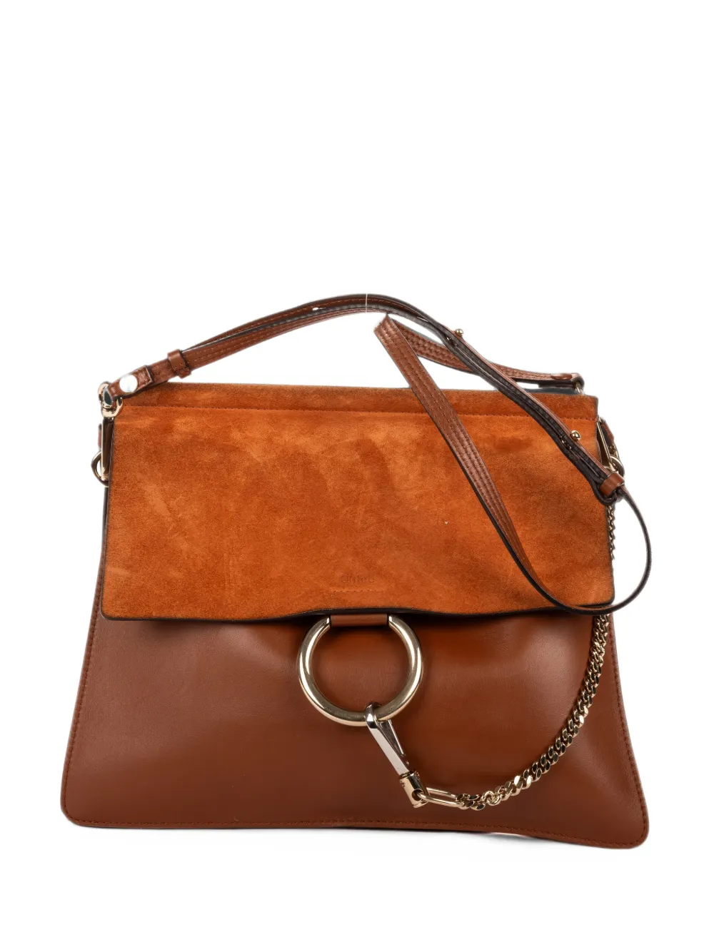 Chloé Pre-Owned Faye shoulder bag - Braun