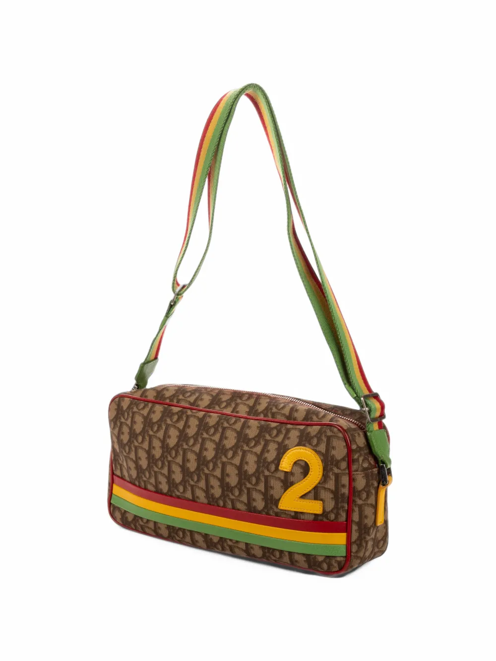 Christian Dior Pre-Owned 2004 Rasta Trotter shoulder bag - Marrone