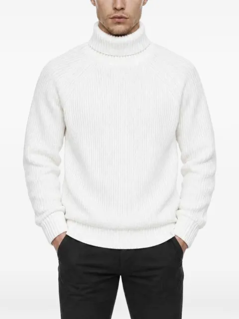 NOWADAYS The Cosy ribbed-knit raglan-sleeve sweater