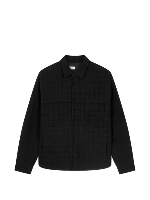 TOMBOY checkered long-sleeve shirt jacket