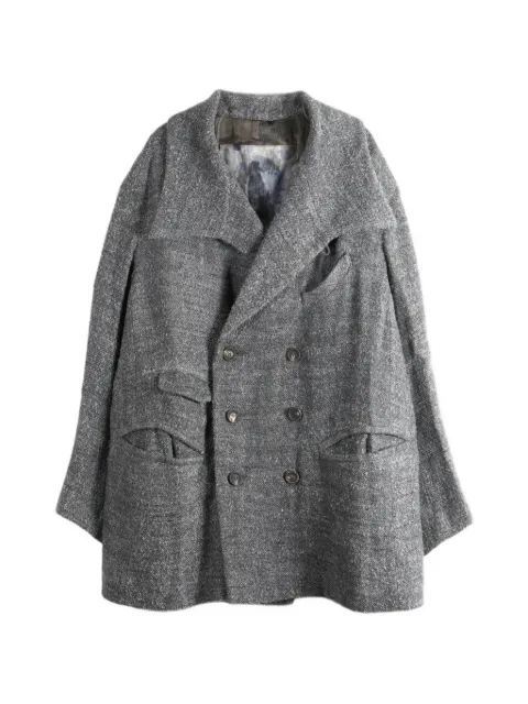 Ziggy Chen double-breasted oversized coat