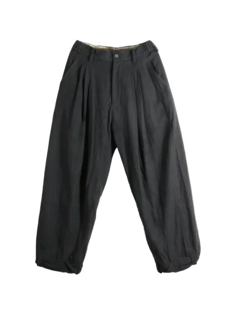 Ziggy Chen pleated wide-leg trousers