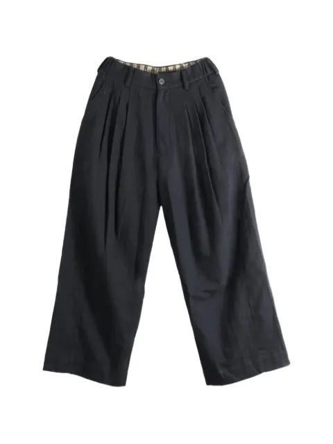 Ziggy Chen pleated wide-leg trousers