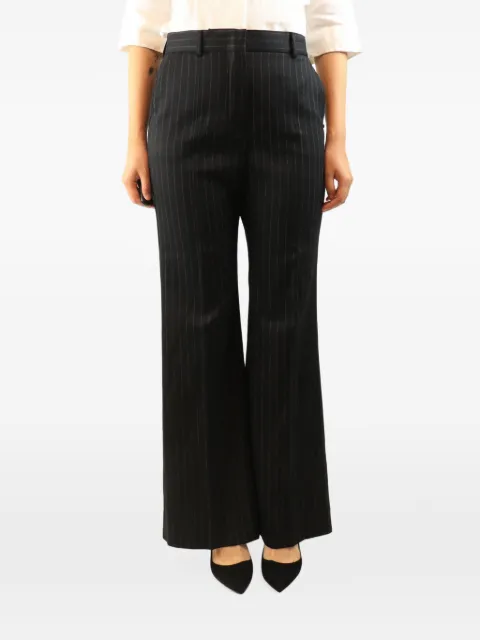 Sportmax Vintage striped wide-leg trousers