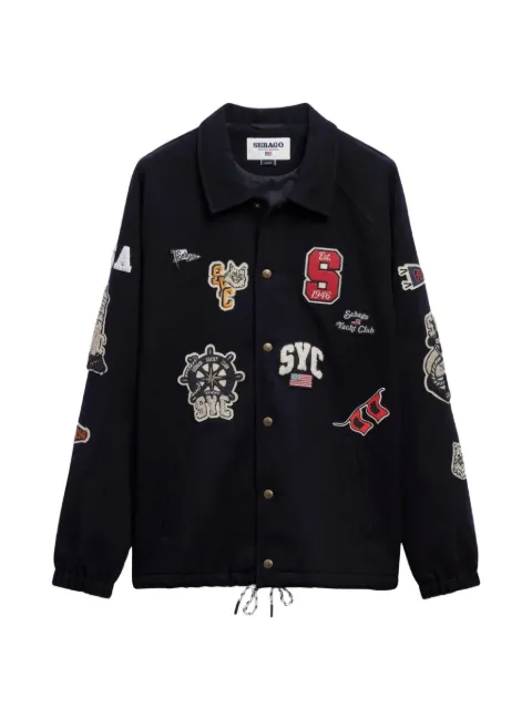 Sebago Tender patch-embellished wool jacket