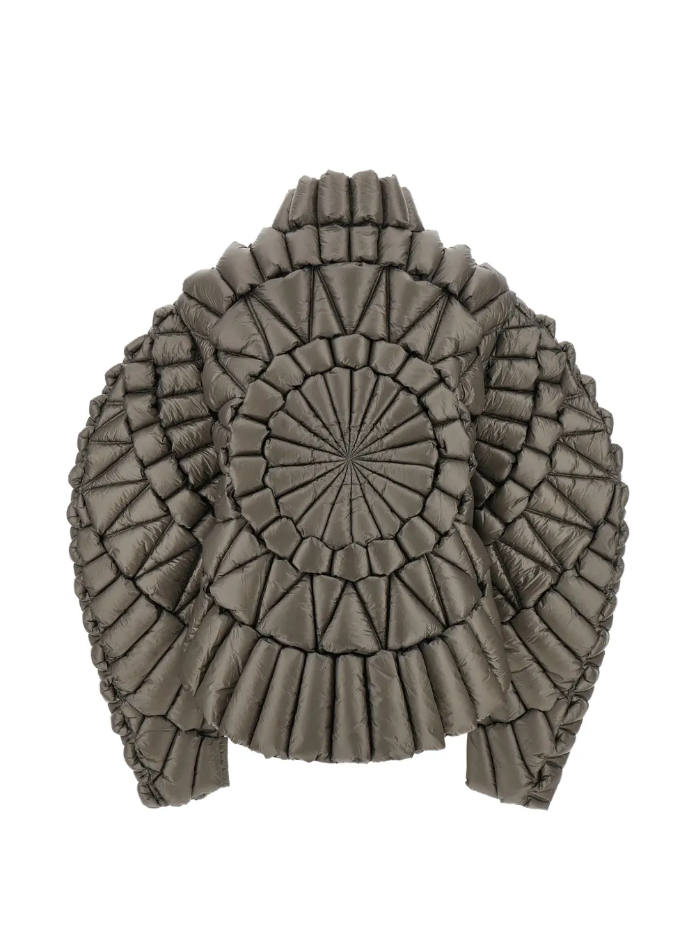 RAXXY quilted 3D-effect down jacket - Grey