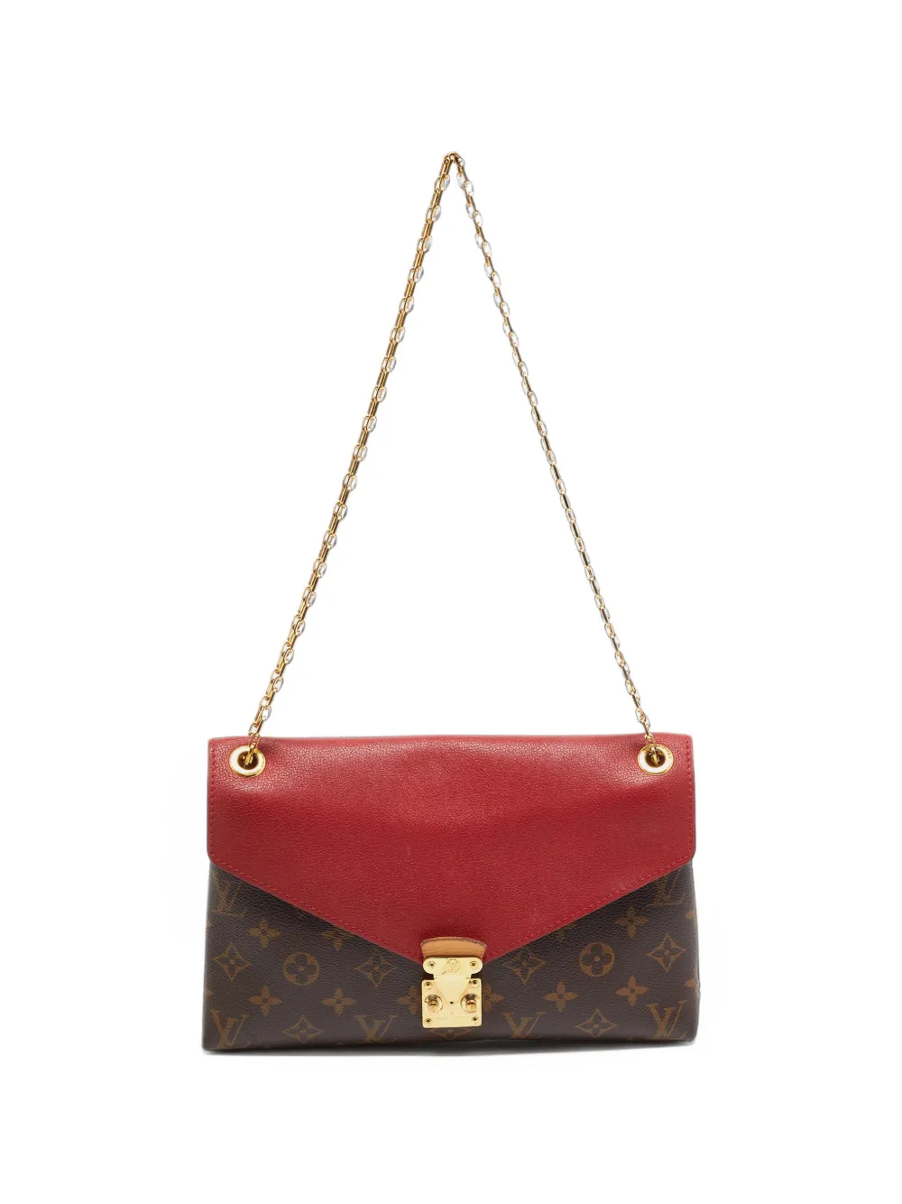 Louis Vuitton Pre-Owned 2016 Pallas Chain Monogram shoulder bag Bruin