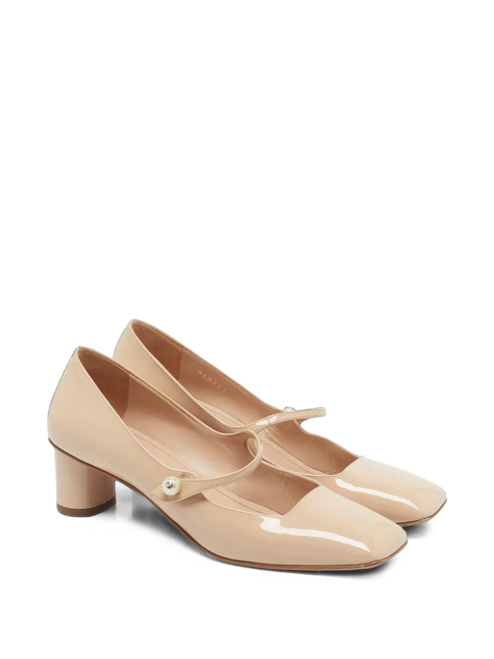 Christian Dior Pre-Owned Jolie Mary Jane pumps - Toni neutri