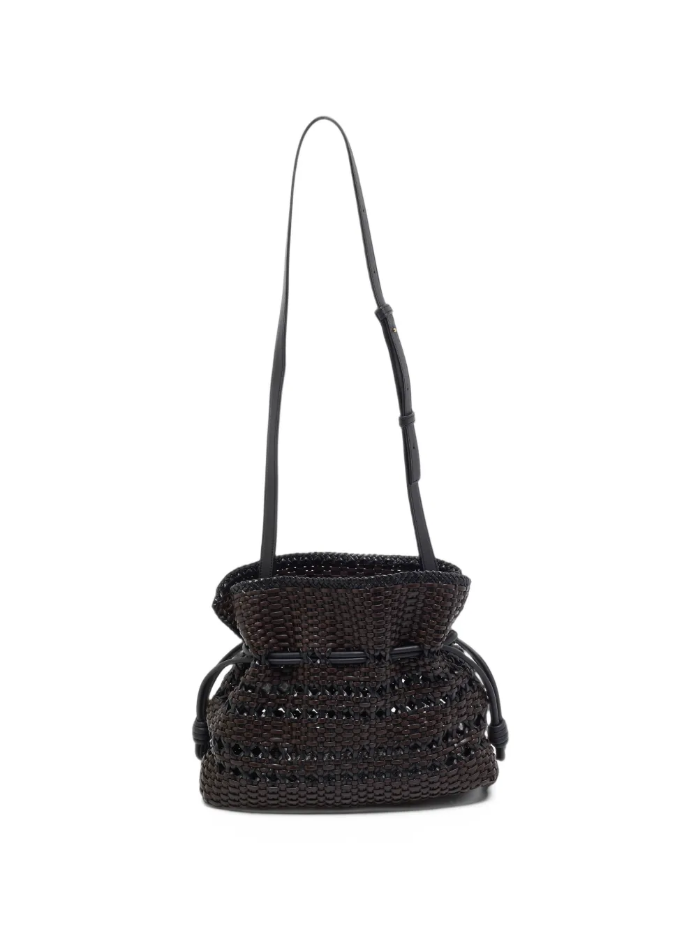 Loewe Pre-Owned medium Flamenco clutch bag - Marrone