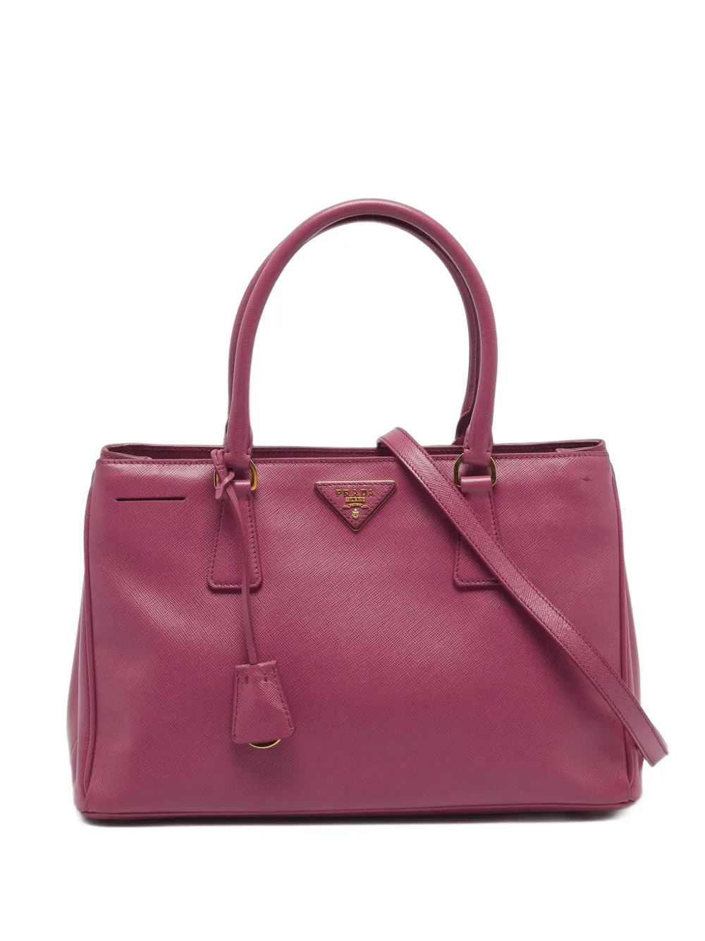 Prada Pre-Owned medium saffiano leather tote bag - Pink