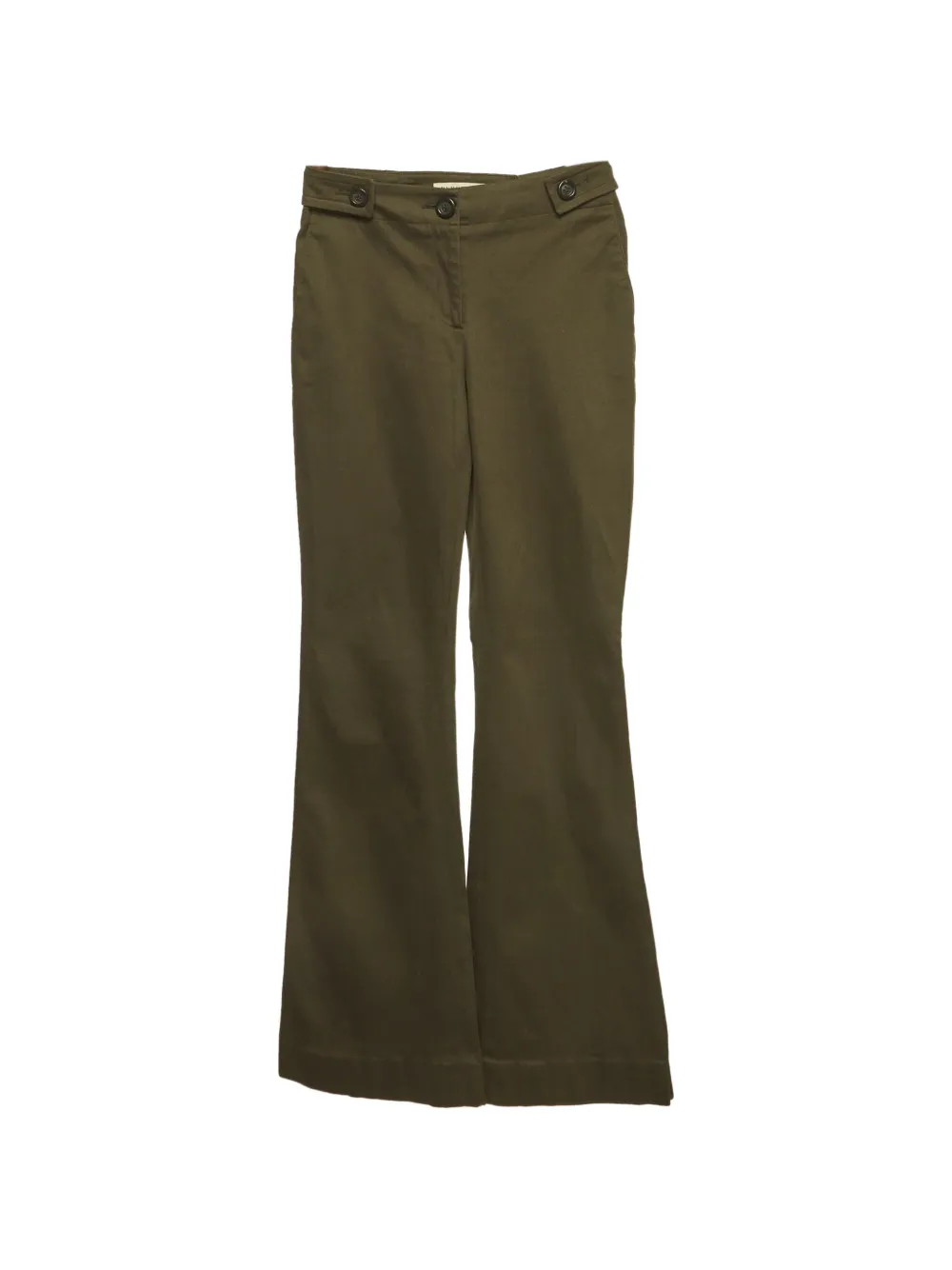 Burberry Pre-Owned wide-leg trousers - Green