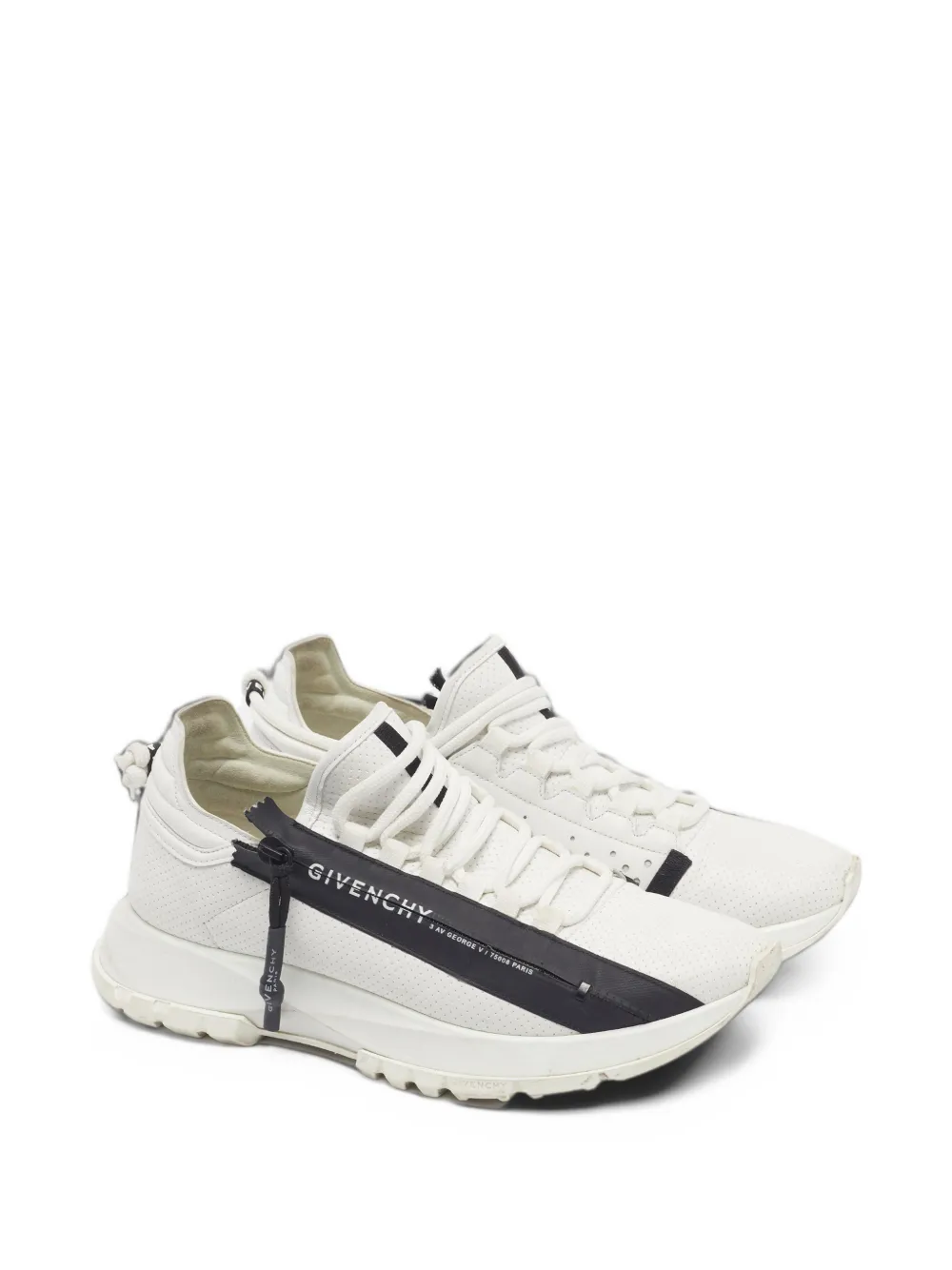 Givenchy Pre-Owned Spectre perforated sneakers - Bianco