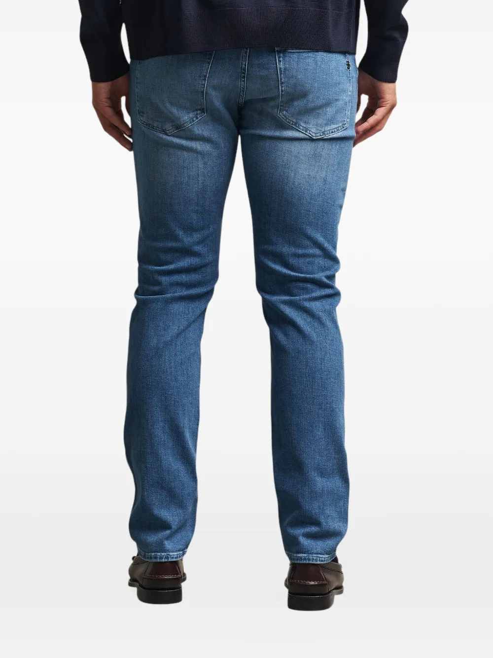 BOSS Delaware five-pocket jeans Blauw