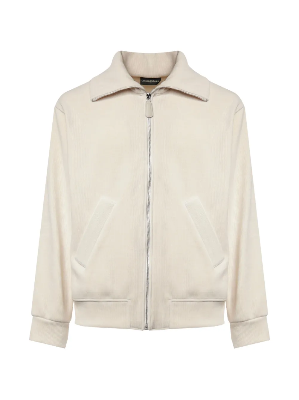 Giuliano Galiano corduroy zip-up cardigan - Bianco