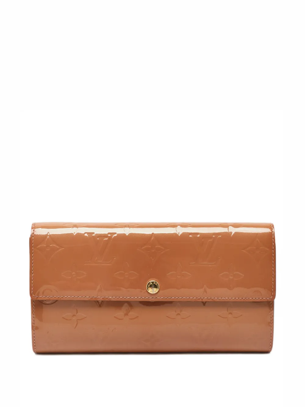 Louis Vuitton Pre-Owned 2012 Sarah Monogram Vernis wallet - Marrone