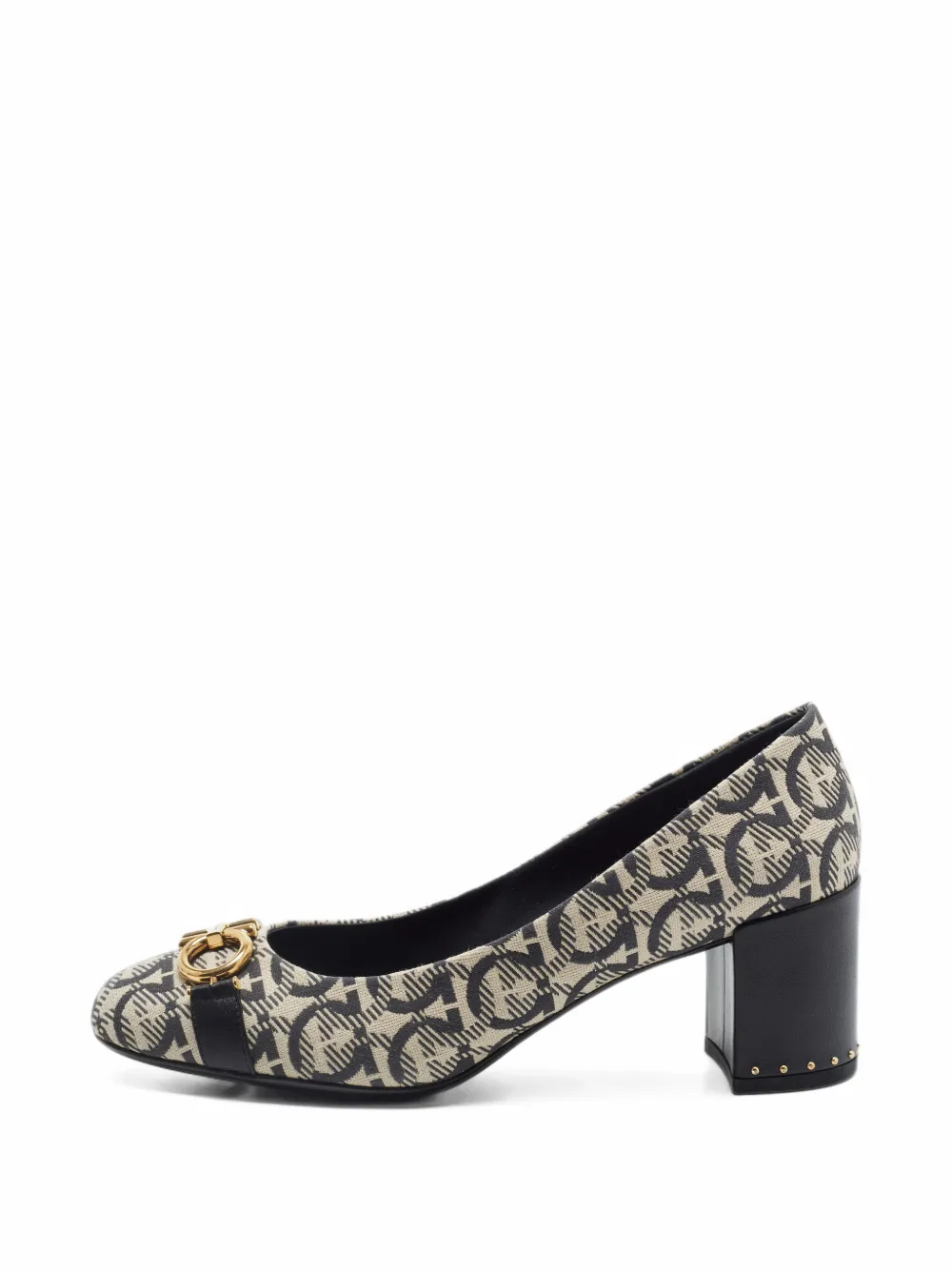 Ferragamo Pre-Owned Gancini buckle pumps - Toni neutri