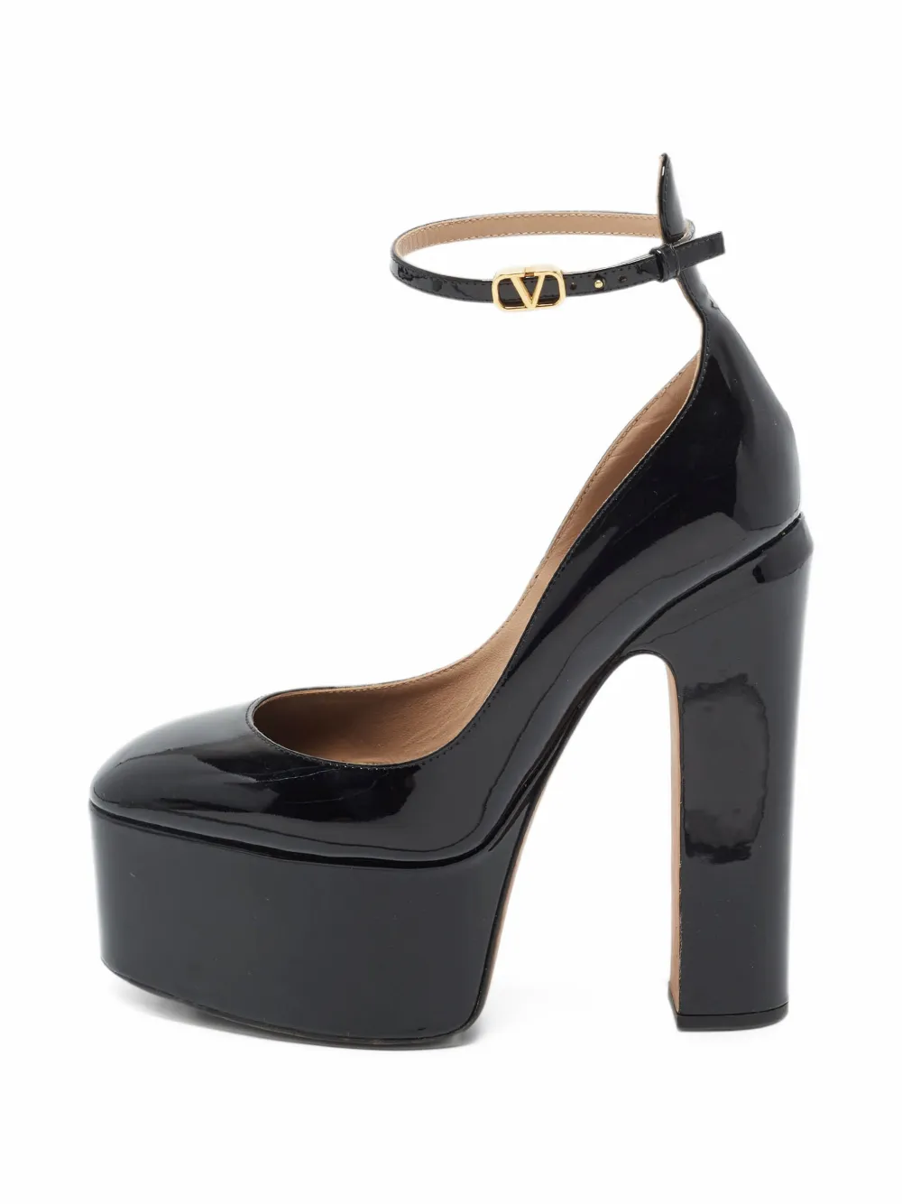 Valentino Garavani Pre-Owned Tan-Go platform pumps - Nero