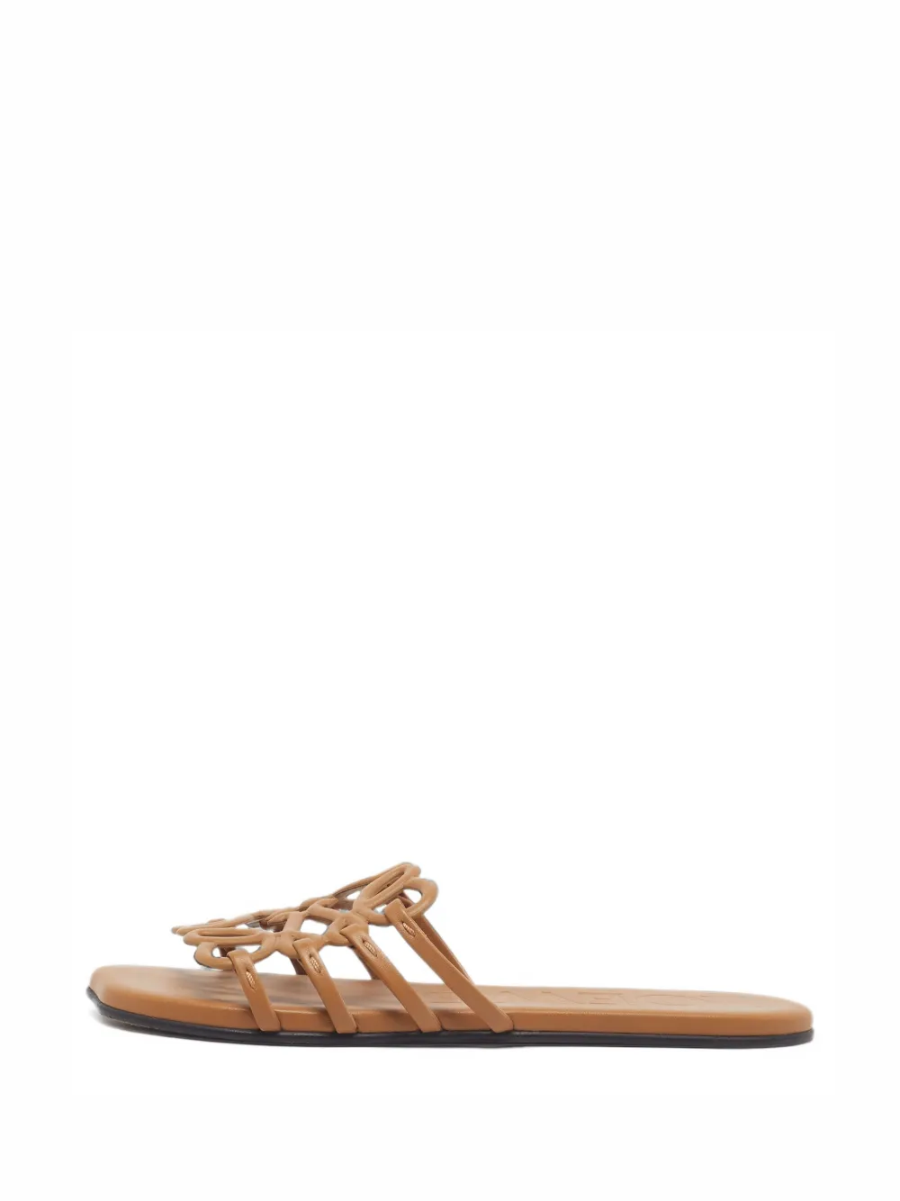 Loewe Pre-Owned Anagram leather sandals - Toni neutri