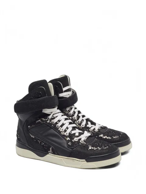 Givenchy Pre-Owned Tyson floral-lace sneakers