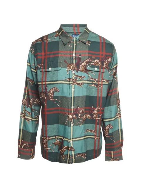 Polo Ralph Lauren Vintage equestrian-print shirt