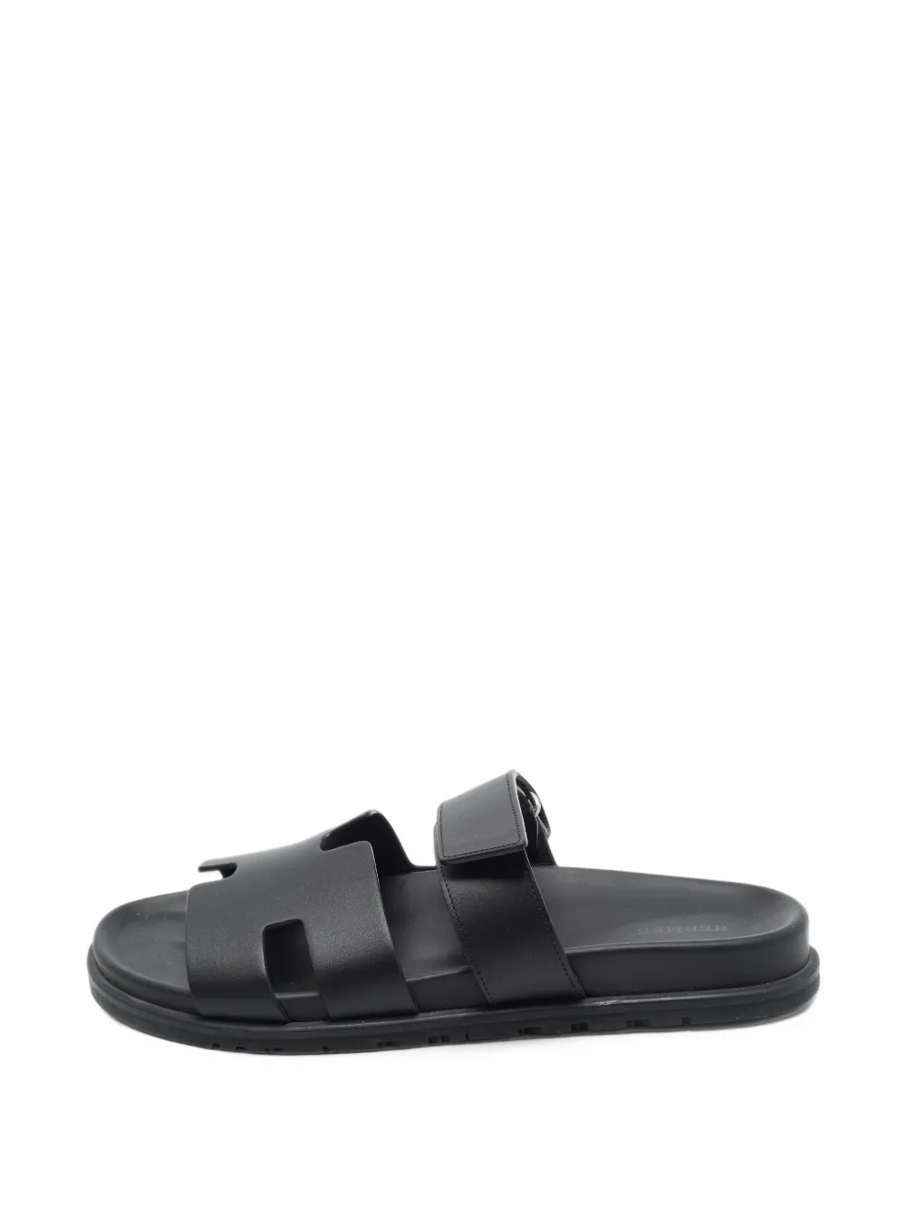 Hermès Pre-Owned Chypre touch-strap sandals - Black