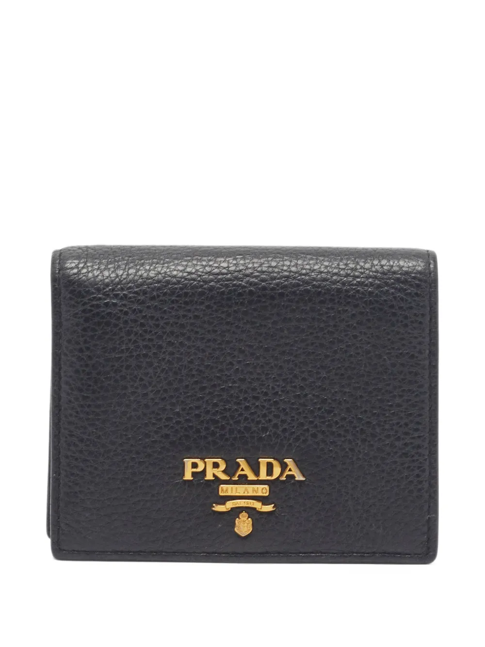 Prada Pre-Owned logo bifold wallet - Nero
