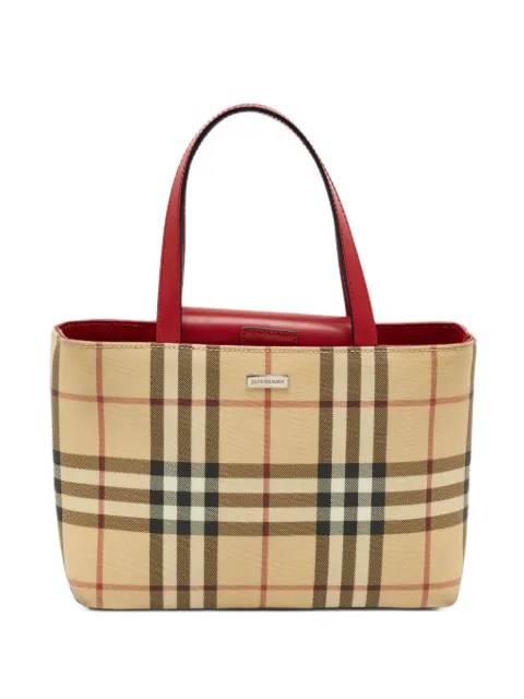 Burberry Pre-Owned tote Vintage Check pequeña